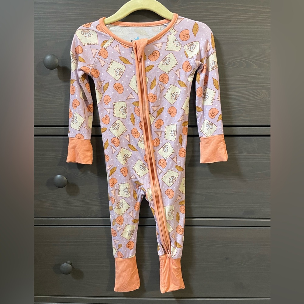 Little One Shop Bamboo Pajamas Beach Theme 6-12M
